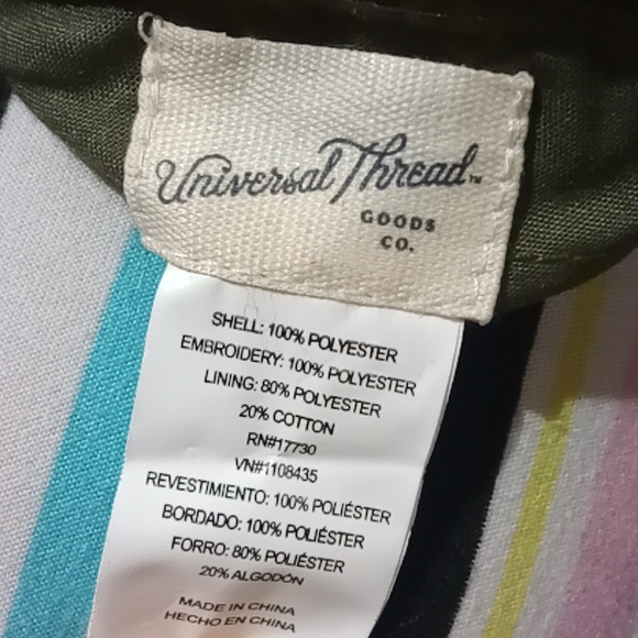 NWT "Universal Thread" green Embroidered Bucket Hat - Picture 4 of 5